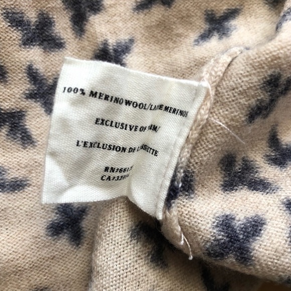 Anthropologie sparrow flying bird wool cardigan s - Picture 5 of 5